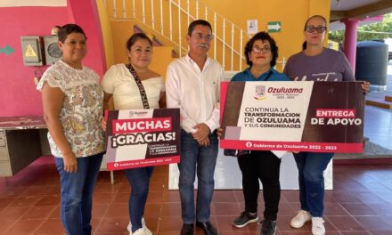 Entrega de Apoyos a Instituciones Educativas de Ozuluama de Mascareñas