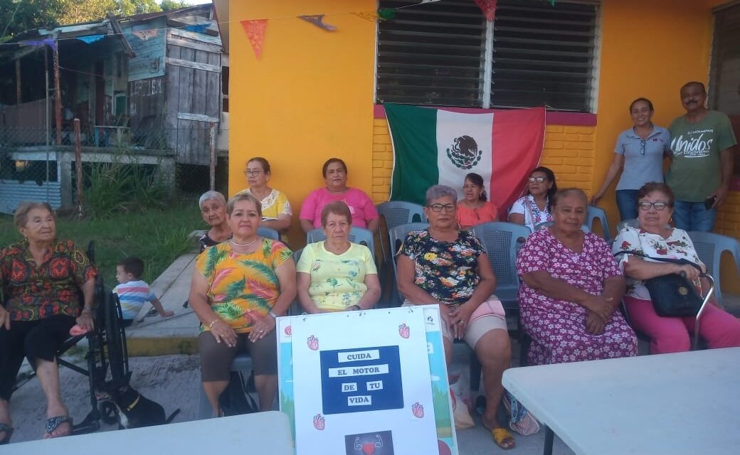 Ozuluama: Celebración del Día Mundial del Corazón en La Laja