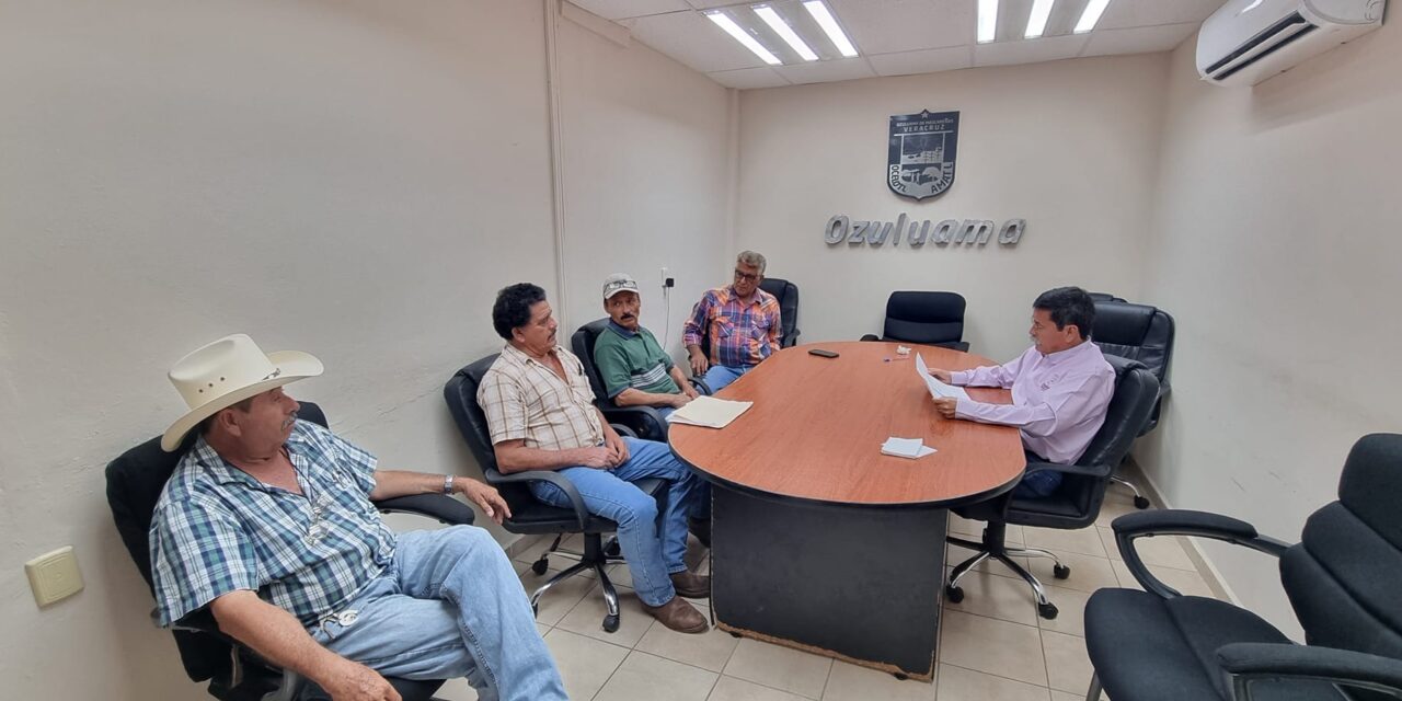 Reunión Productiva entre el Ejido de Campanario y el Ayuntamiento de Ozuluama de Mascareñas
