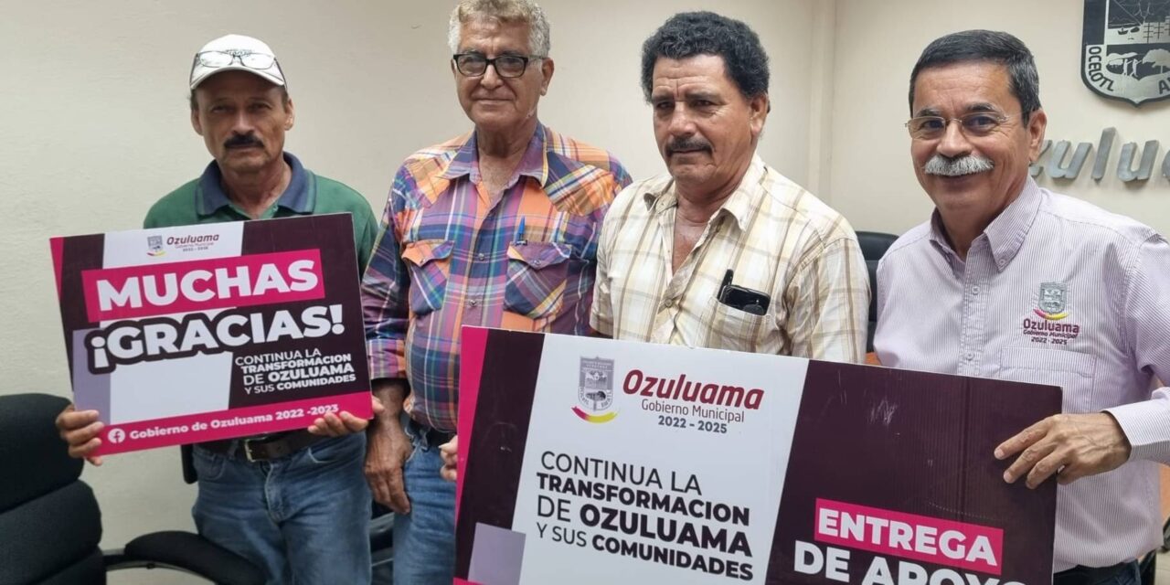 Entrega de Apoyo para la Construcción de Topes en la Comunidad de Campanario, Ozuluama de Mascareñas