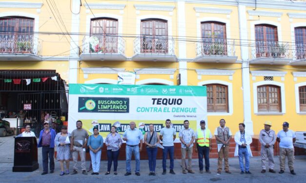 Inicia Campaña de Fumigación en Coatzintla para Combatir el Dengue
