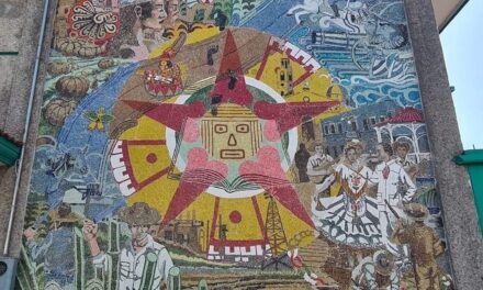 Un mural emblemático del municipio de Pánuco