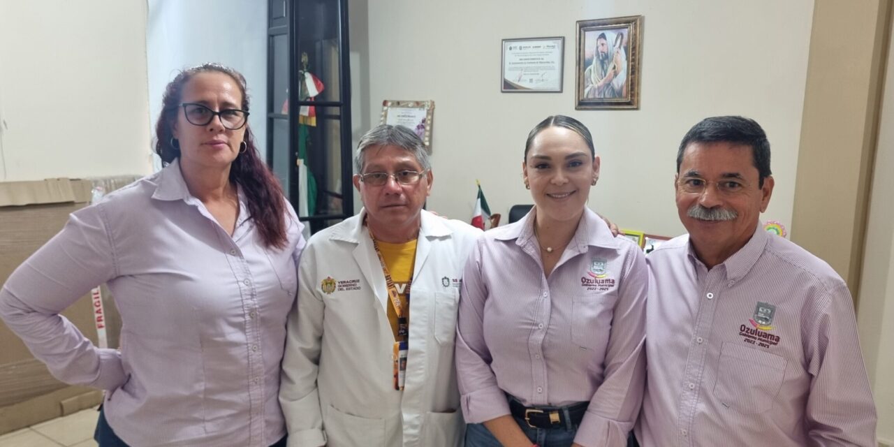 Reunión de Coordinación con el Director del Hospital de la Comunidad en Ozuluama de Mascareñas