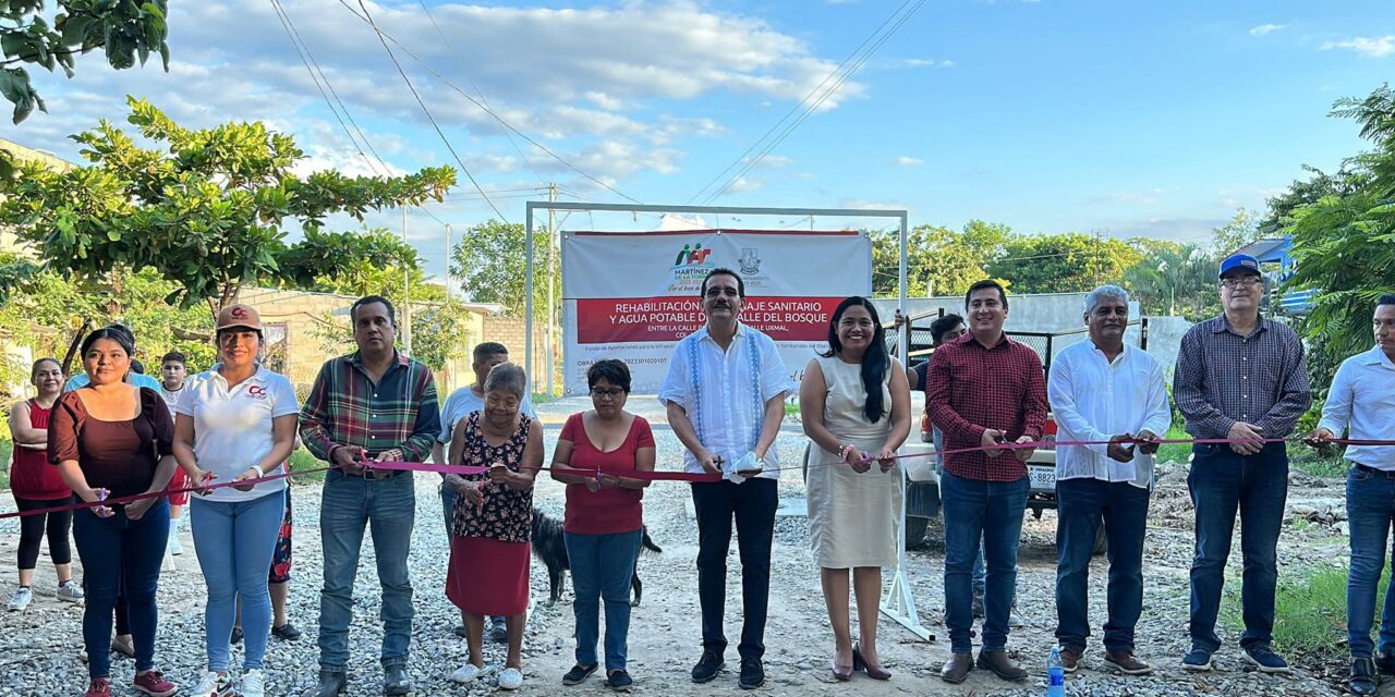 «Con más obras estamos haciendo historia en Martínez de la Torre»