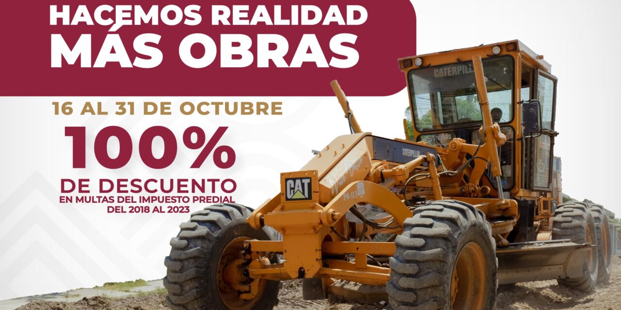 Poza Rica: Cada vez que pagas tu impuesto predial, contribuyes directamente a la construcción de nuevas obras y servicios para tu ciudad