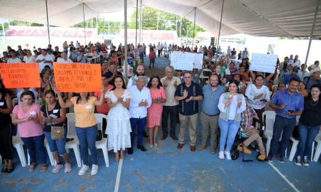 Tuxpan: El trabajo coordinado de los 3 niveles de gobierno está permitiendo mejorar la calidad de vida de personas en situación de vulnerabilidad