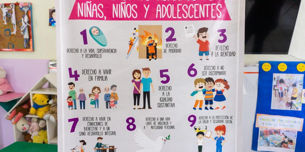 Poza Rica: Difusión de derechos infantiles