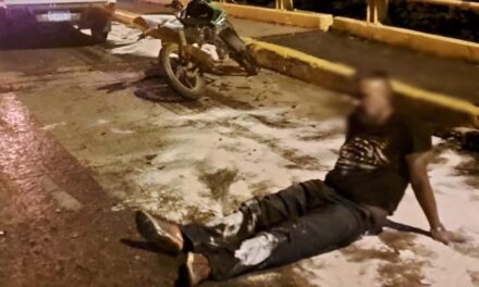 Álamo: Intendente derrapa sobre el puente José López Portillo