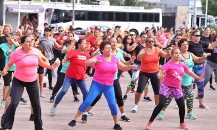 Papantla: Zumba DIF Llega a la Colonia Miguel Hidalgo
