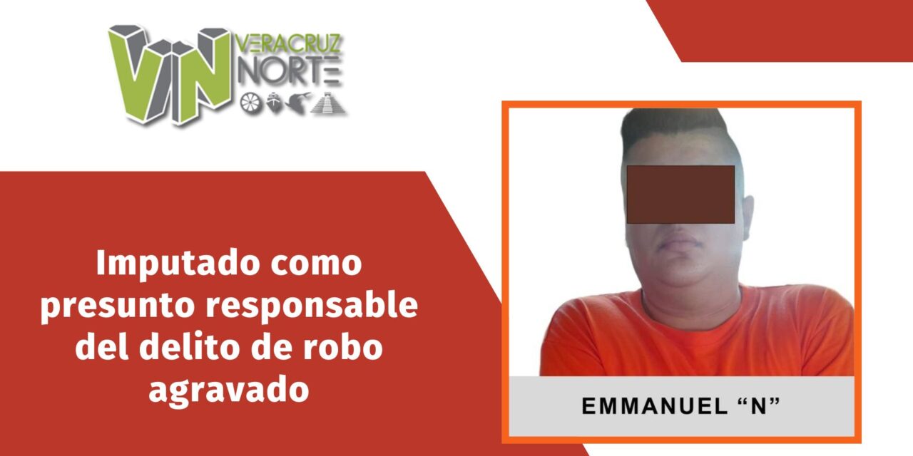 Martínez de la Torre: Imputado como presunto responsable del delito de robo agravado