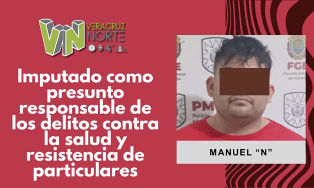 Misantla: Imputado como presunto responsable del delito de robo agravado