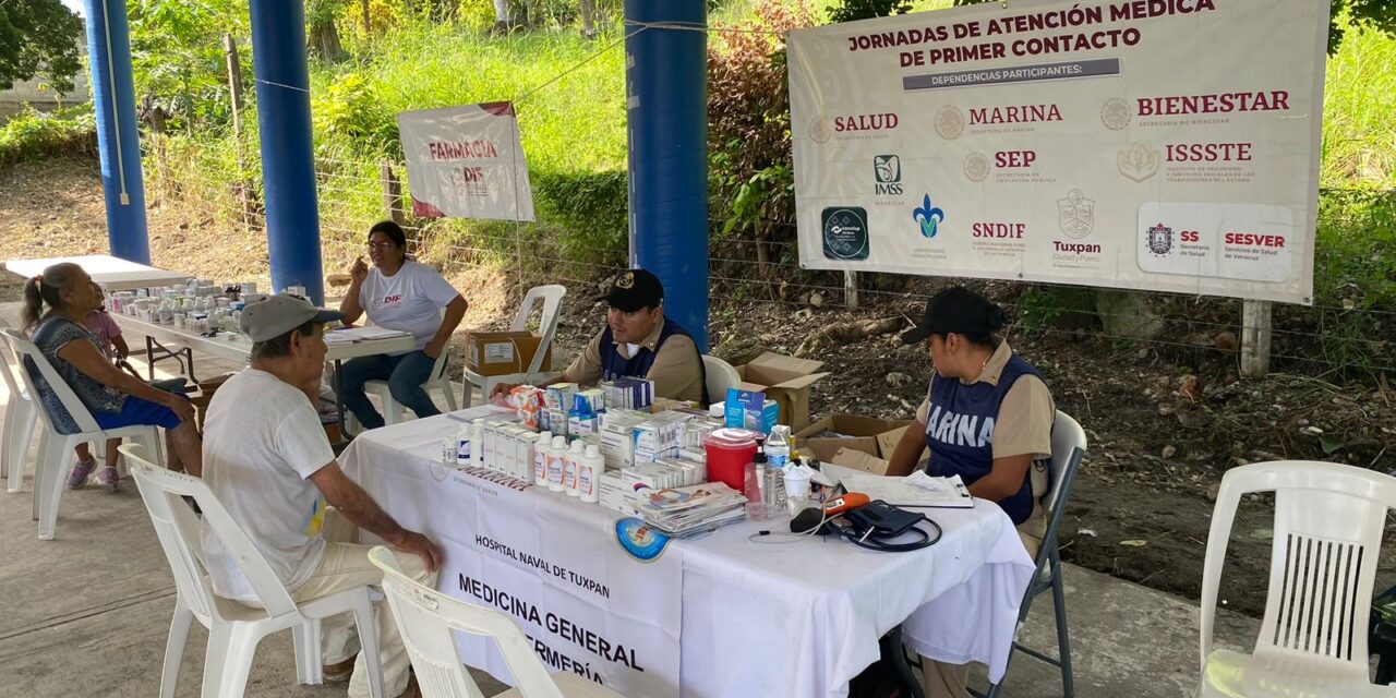 Tuxpan: Jornada de Atención Médica de Primer Contacto