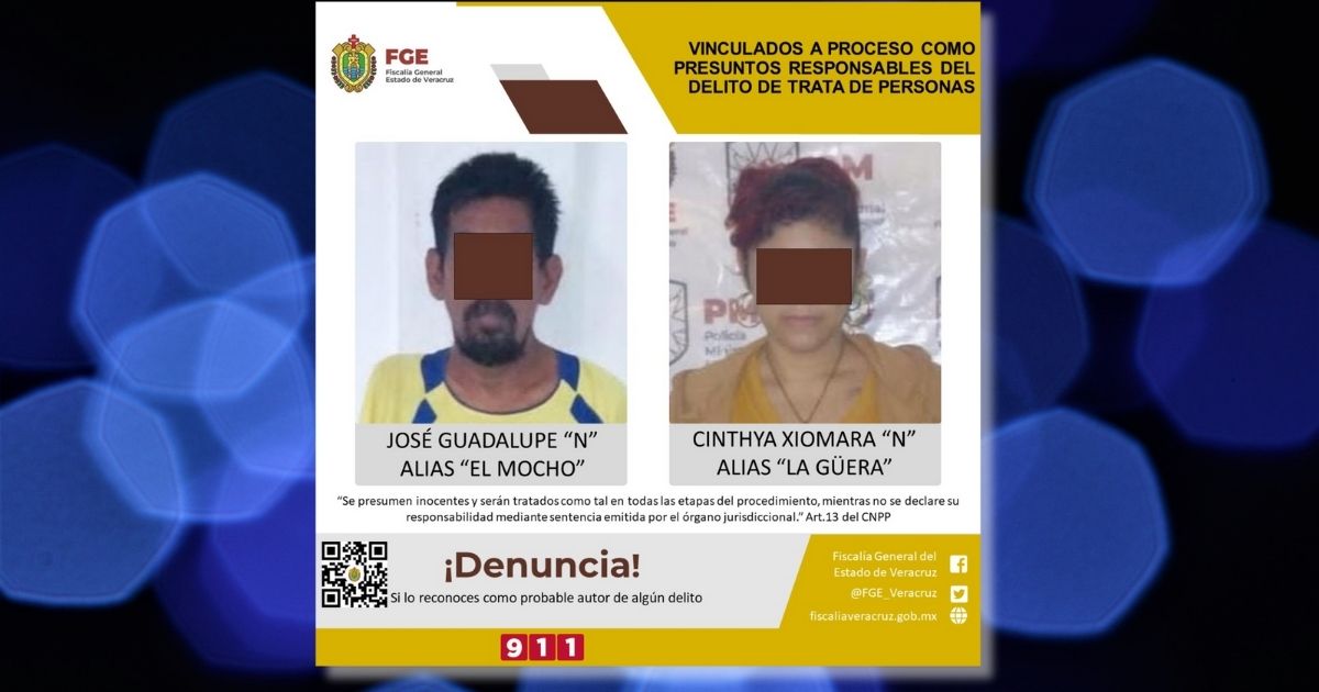 Chicontepec: «El Mocho» y «La Güera» enfrentan cargos por Trata de Personas