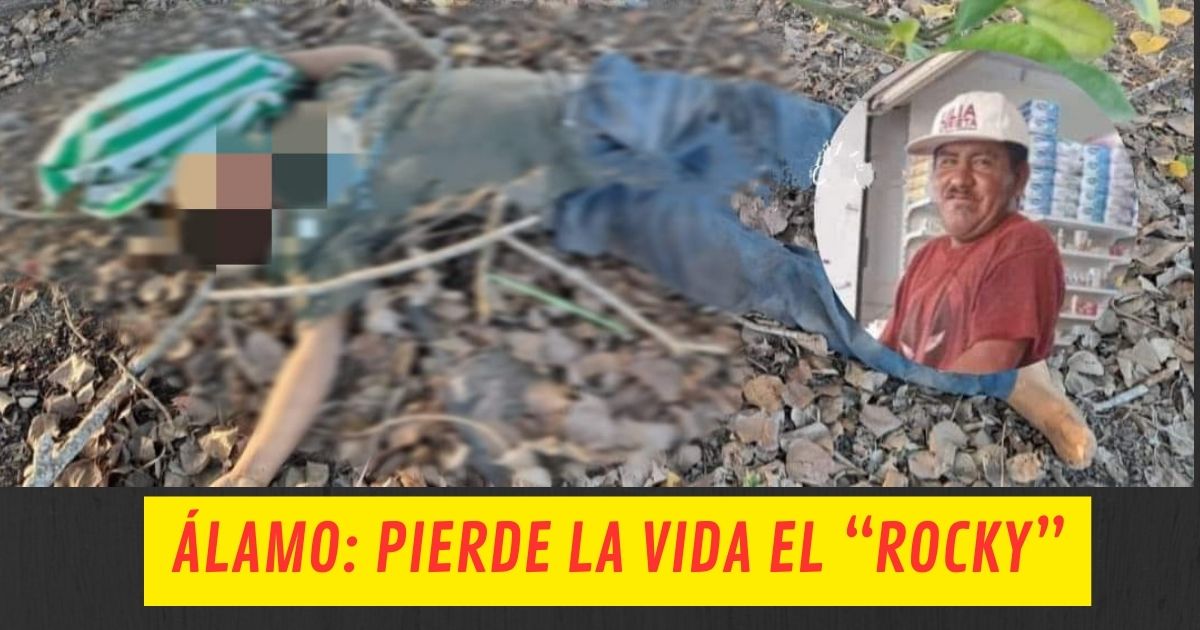 Trágico Accidente en Álamo, Veracruz: «El Zapata» o «Rocky» Pierde la Vida en Atropello