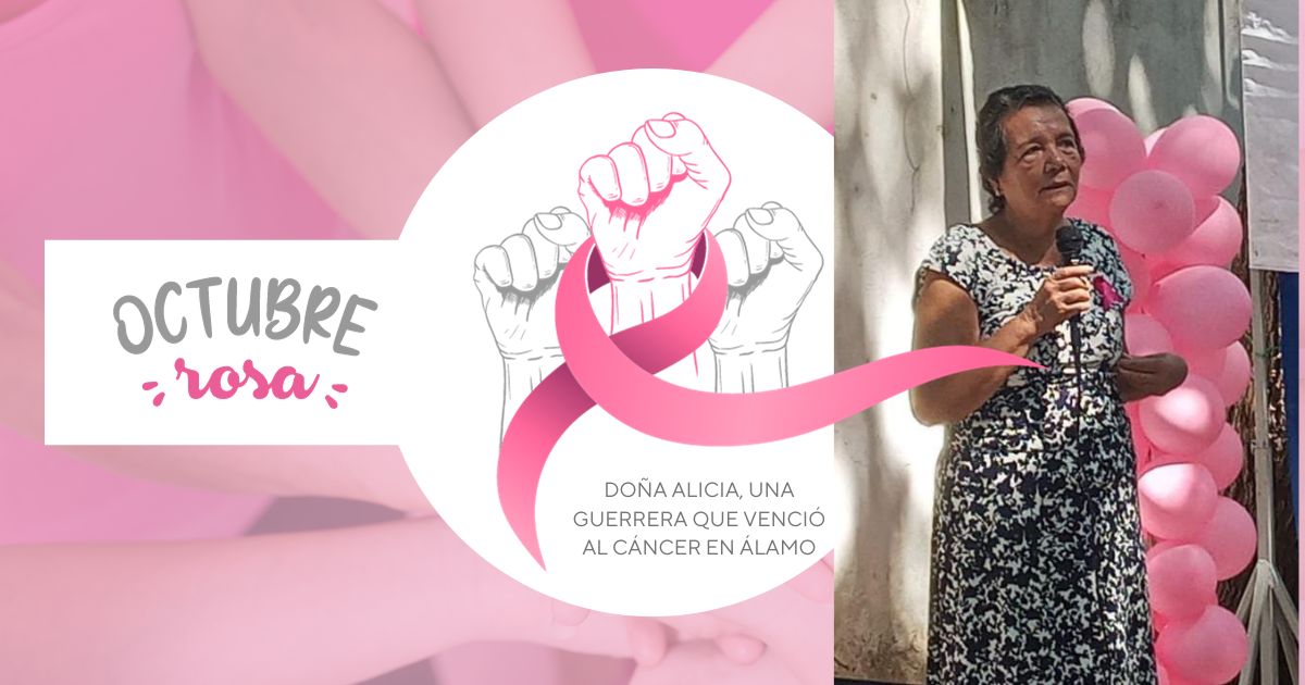 Doña Alicia: Una guerrera que venció al cáncer en Álamo