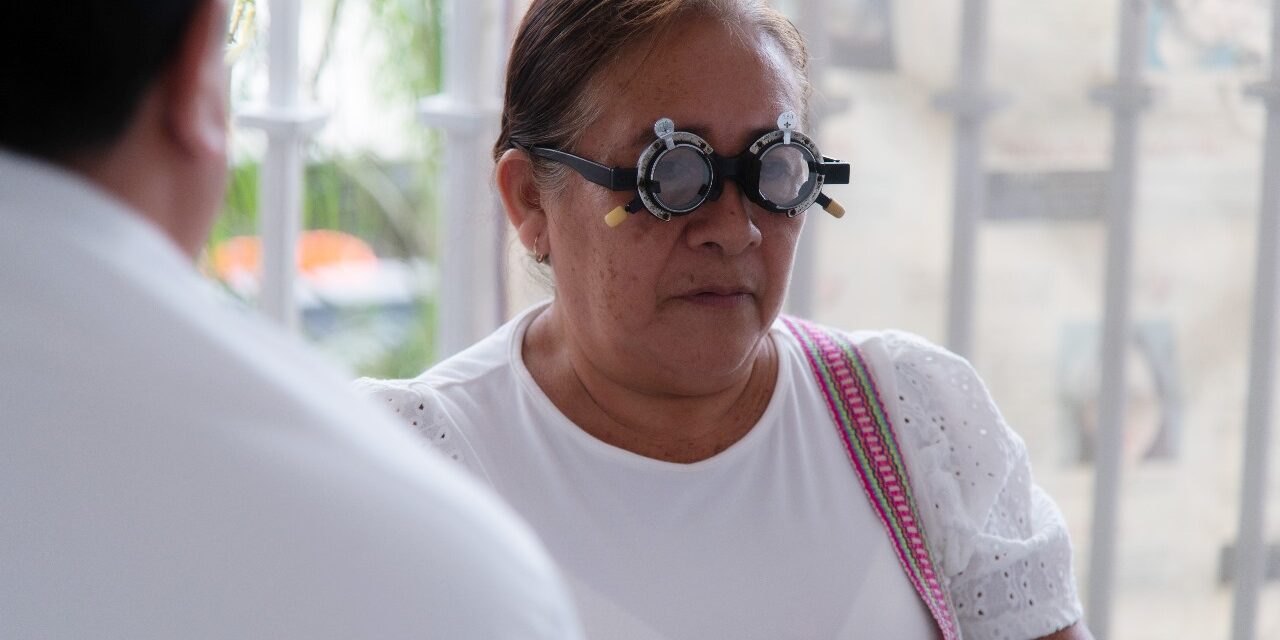 Jornadas de Salud Visual continúan generando bienestar en Tuxpan