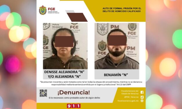 Auto de formal prisión por homicidio calificado en Naranjos, Veracruz