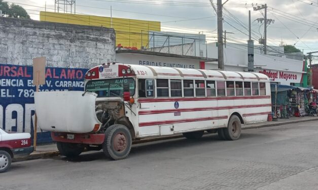 Autoridades retienen autobús de la línea «Autobuses de Tumbadero» por presuntos abusos al pasaje