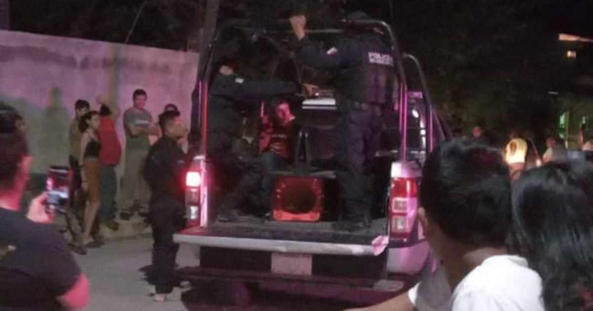Lo amarraron como «puerco» en Álamo
