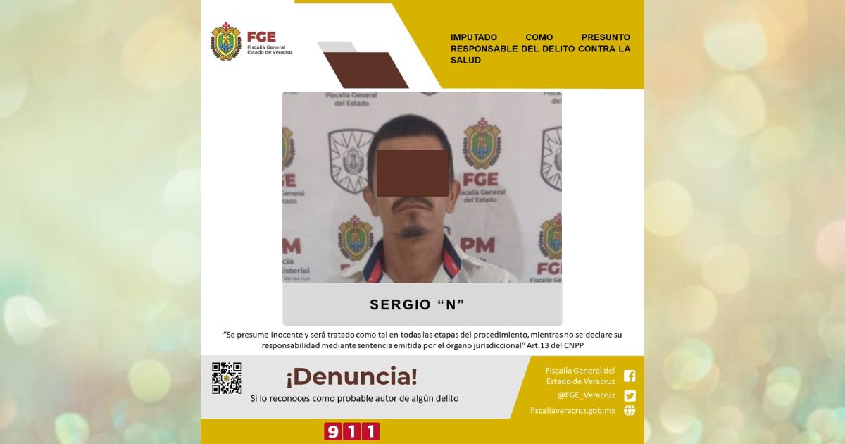 Imputado como presunto responsable del delito contra la salud