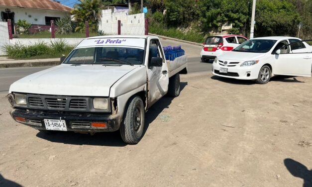 Delegado de política regional de la zona norte provoca accidente en Tantoyuca