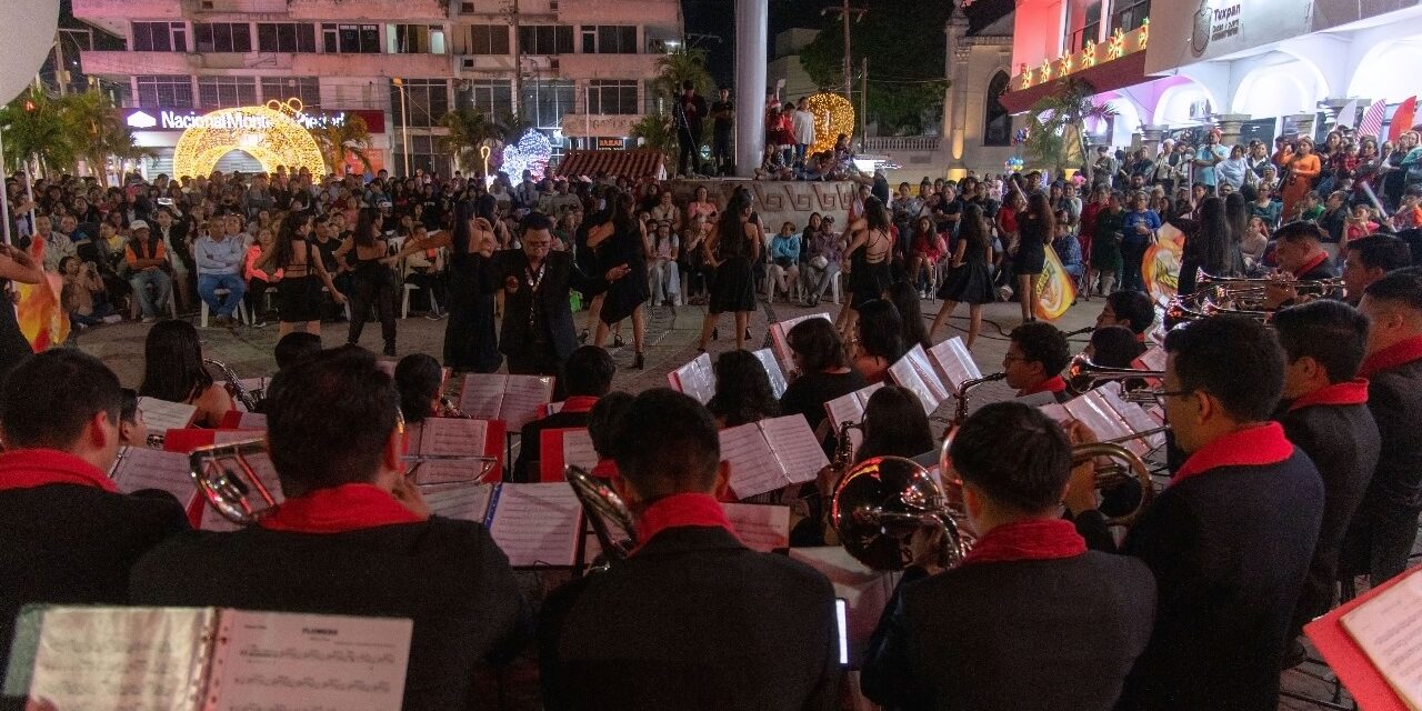 Tuxpan: Leones Marching Band celebra su 20º aniversario