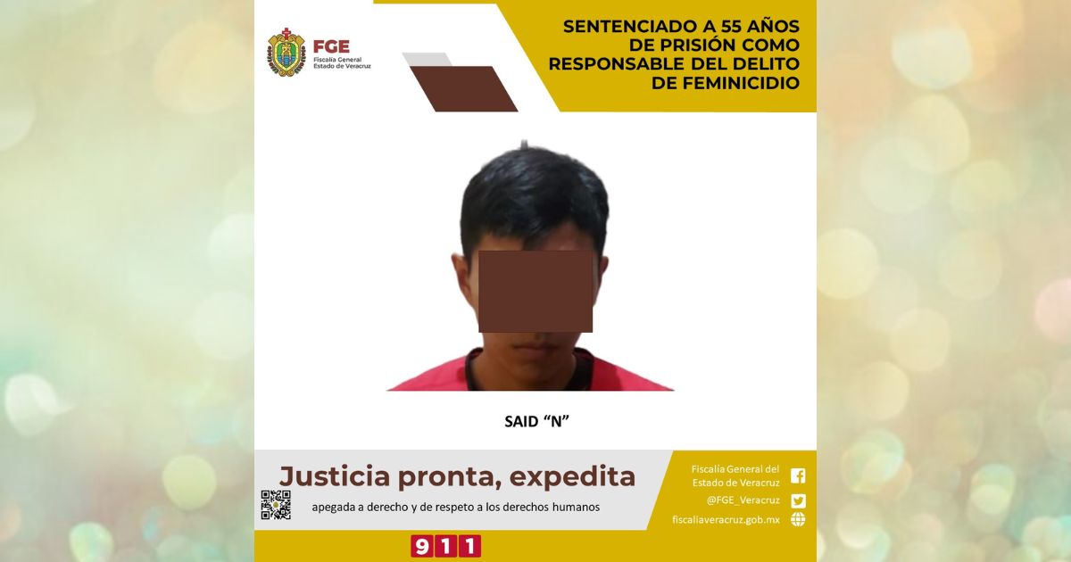 Chicontepec: Sentenciado a 55 años de prisión como responsable del delito de feminicidio