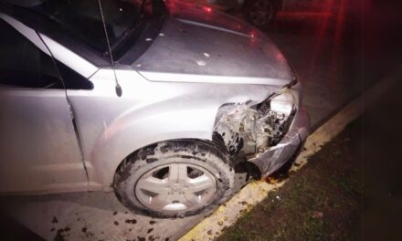 Choque sin lesionados en La Tortuga