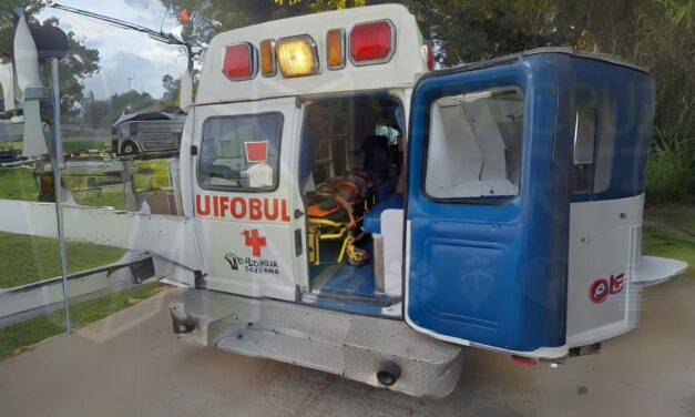 Motociclista Hospitalizado tras Derrape en Álamo, Veracruz