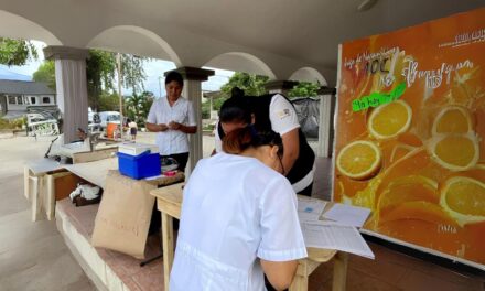 Exhortan a la población a vacunarse en Álamo Temapache