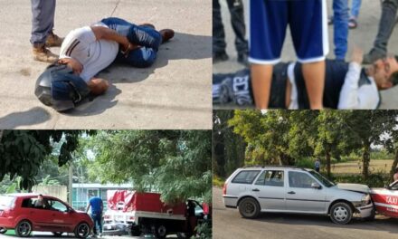 Varios Percances Registrados este Fin de Semana en Álamo, Veracruz