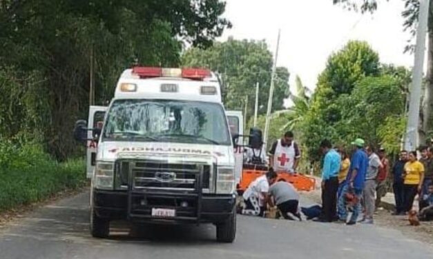Menores hospitalizados tras derrapar en la carretera Álamo-Ojite