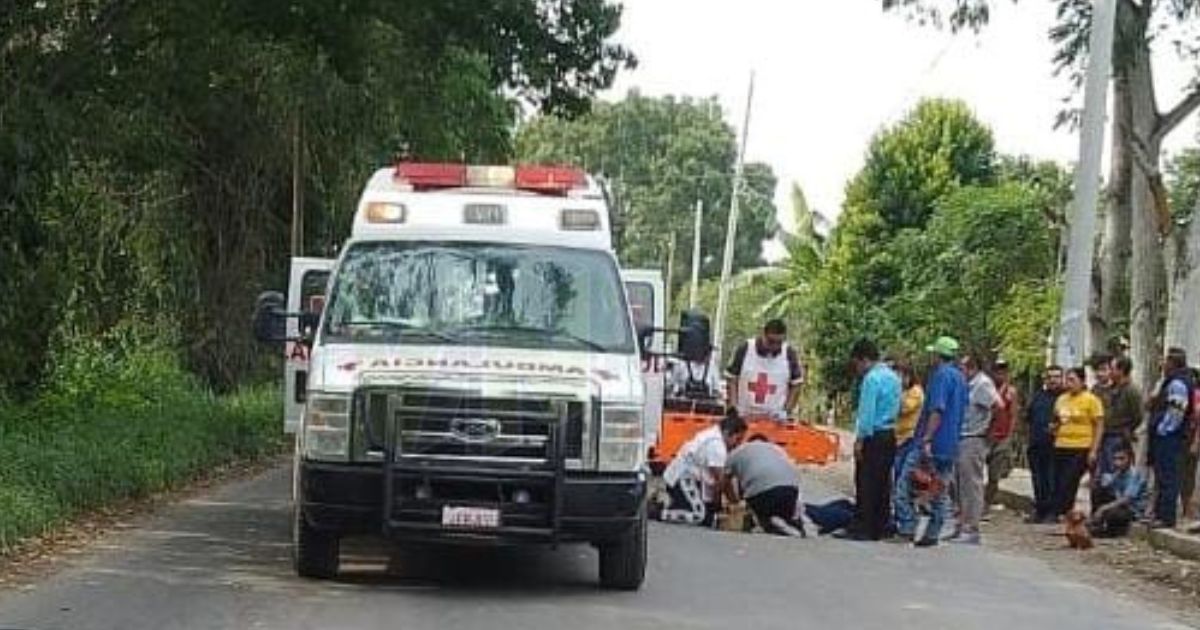 Menores hospitalizados tras derrapar en la carretera Álamo-Ojite