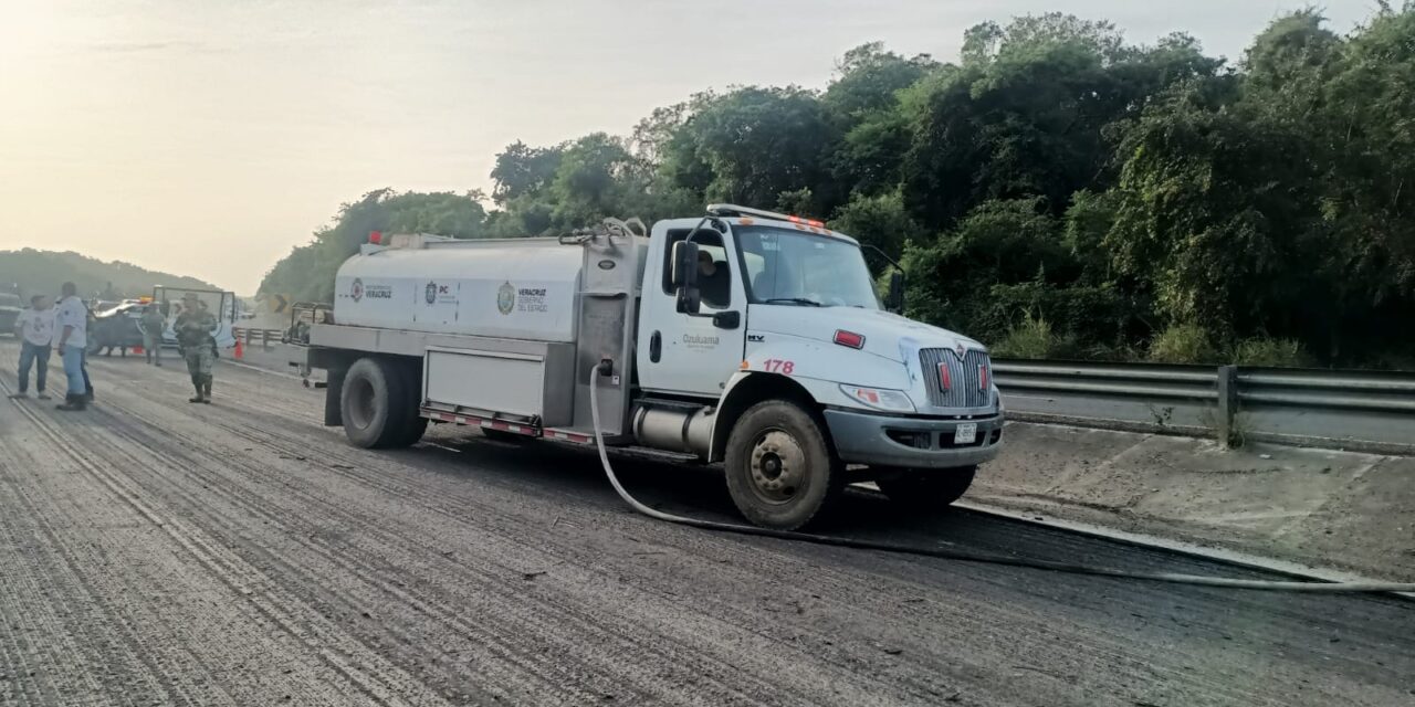¡Ya hay circulación en la Tuxpan-Tampico!