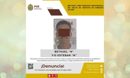 Misantla: Imputado por el delito de tentativa de homicidio doloso 