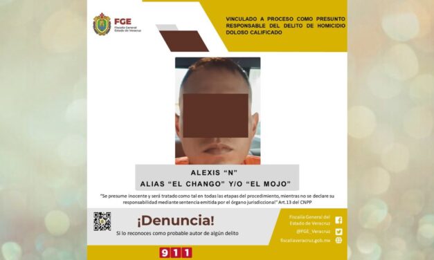 Vinculan a proceso a “El Chango” por el delito de homicidio en Martínez de la Torre