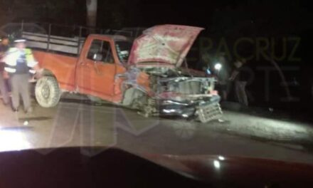 Choque en el Tramo Carretero Álamo-Tihuatlán: Daños Materiales y el Comisariado Ejidal Involucrado