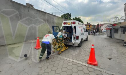 Adulto mayor se desmaya antes de cobrar su pensión 