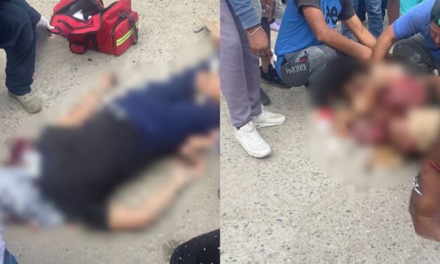 Agua Dulce: Tras colisionar, jóvenes motociclistas luchan por su vida