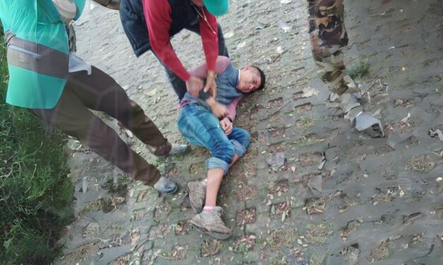 Álamo: Atrapan a presunto ladrón en pleno intento de robo