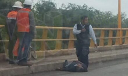 Hombre muere a bordo de su bicicleta en el puente Jolopo en Álamo