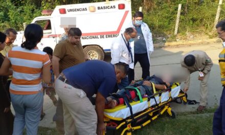 Cerro Azul: Joven lesionado tras derrape en su motocicleta
