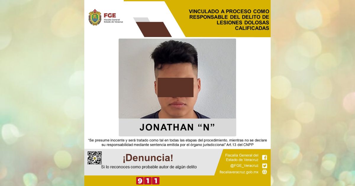 Chicontepec: Vinculado a proceso como responsable del delito de lesiones dolosas calificadas