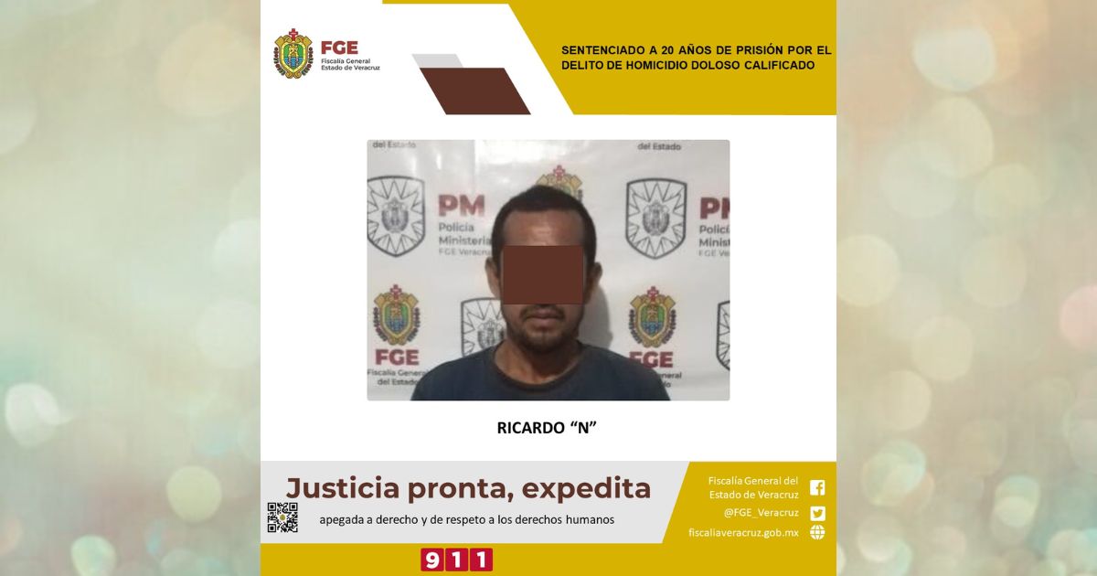 Lo sentencian a 20 años de cárcel por homicidio doloso en Huayacocotla