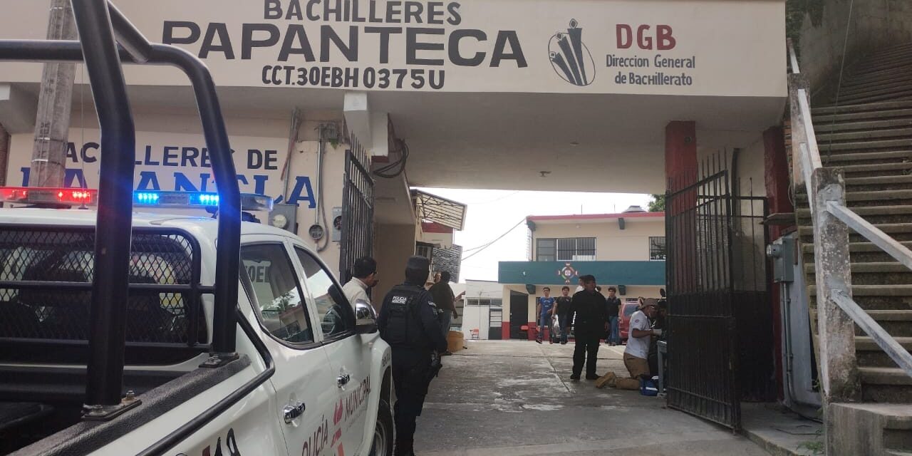 Atracan escuela en Papantla: El robo sucedió a plena luz del día
