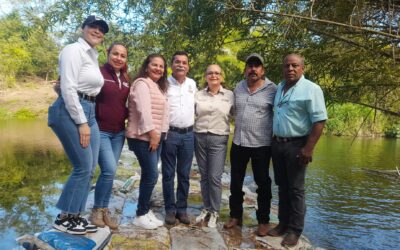 Alcaldes de Tantima, Tamalín y Ozuluama evitarán que el agua salada invada el río Terrero