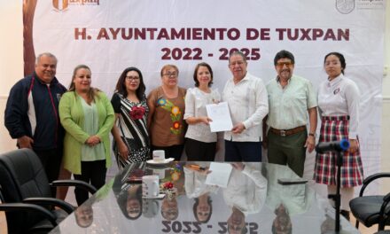 El Programa “Escuela Garantizada Escritura Garante”, beneficia al Telebachillerato “Anáhuac”