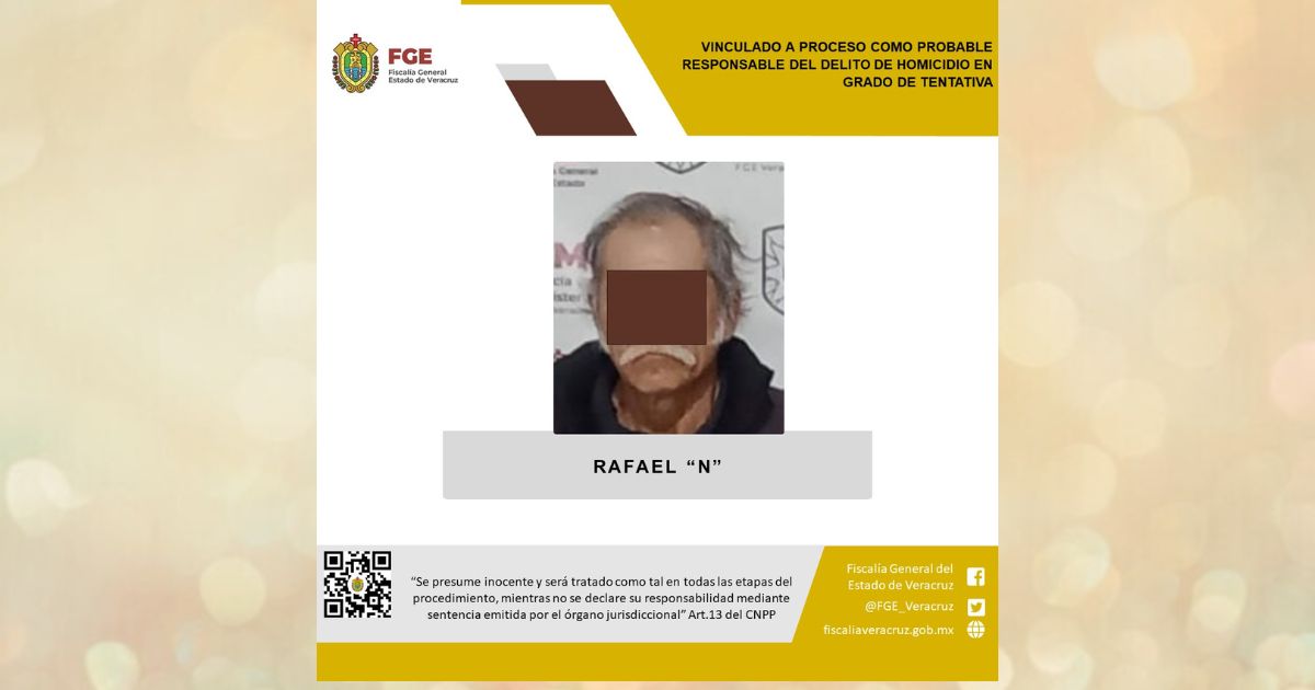 Vinculado a proceso por tentativa de homicidio en Misantla