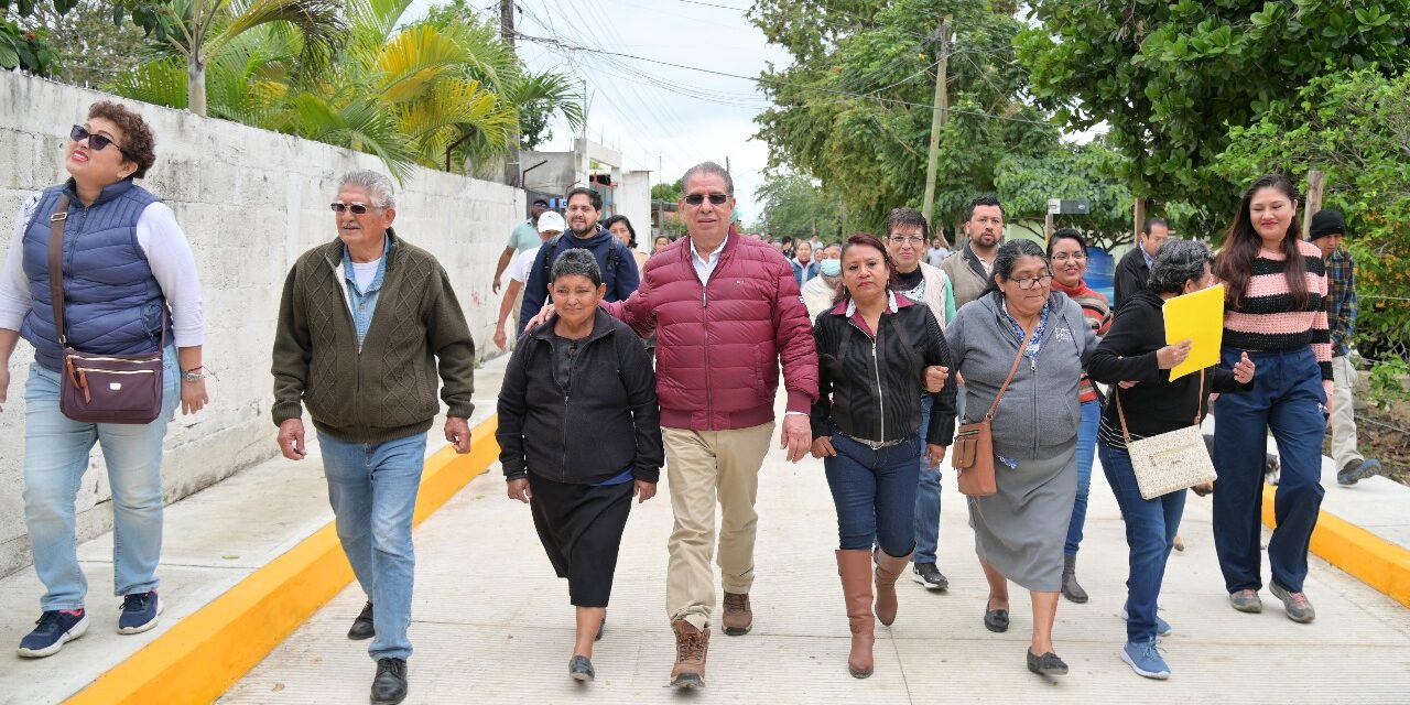 Continúa la transformación de la colonia Ampliación Rodríguez Cano