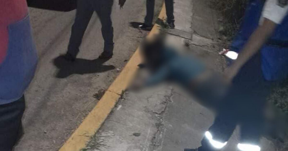 Trágica noche en Chicontepec: Motociclista pierde la vida